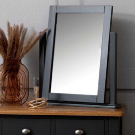 Gloucester Midnight Grey Painted Dressing Table Mirror