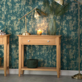 Bergen Oak Console Table