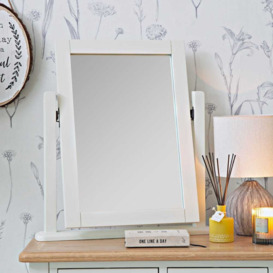 Gloucester White Painted Dressing Table Mirror
