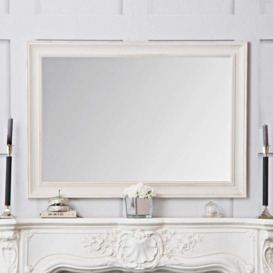 Rotterdam Ivory Rectangular Mirror 74 x 104cm