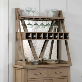 Falmouth Oak Wine Cabinet Top (Top Only)