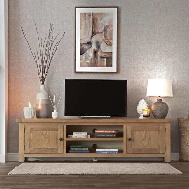 Winchester Oak Extra Large TV Unit
