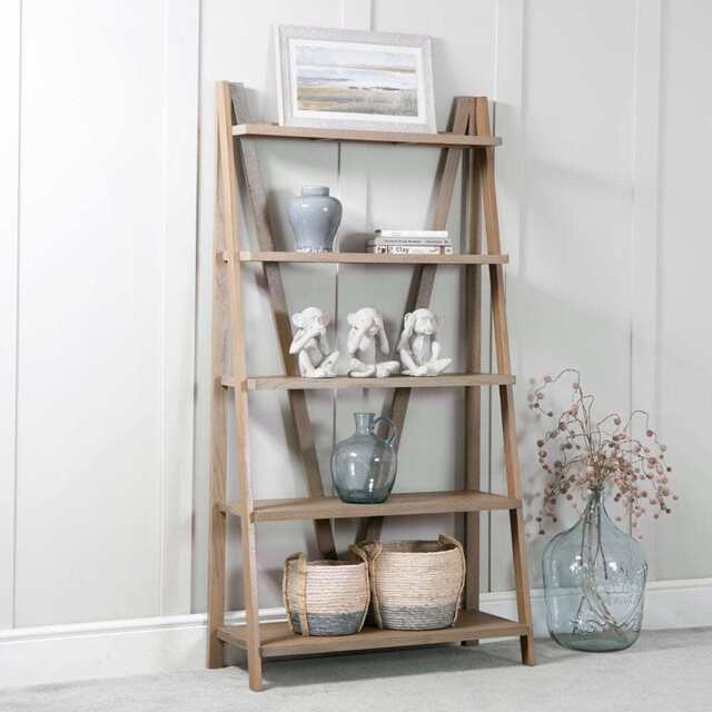 Falmouth Oak Large Bookcase