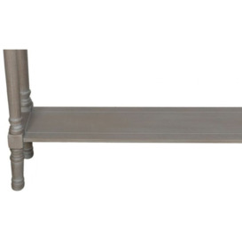 Delta Taupe 3 Drawer Console Table - thumbnail 3