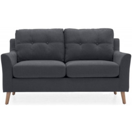 Vida Living Olten Charcoal Fabric 2 Seater Sofa