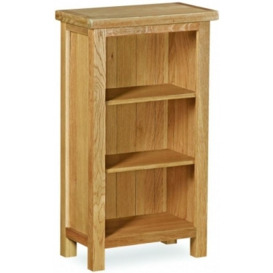 Addison Lite Natural Oak Mini Bookcase with 2 Shelves