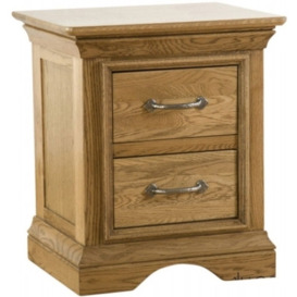 Lyon Oak Bedside Cabinet - thumbnail 1