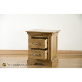 Lyon Oak Bedside Cabinet - thumbnail 2