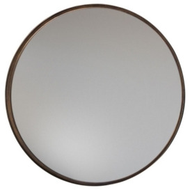 Reading Bronze Round Mirror - 61cm x 61cm