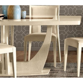 Camel Ambra Day Sand Birch Italian Large Extending Dining Table - thumbnail 2