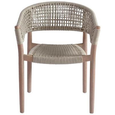 Outdoor Dining Chair (Sold in Pairs) - Comes in Sand Grey Greyish White and Grey Taupe Options - image 1