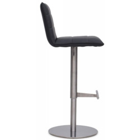 Hamilton Faux Leather Bar Stool (Sold in Pairs) - thumbnail 2