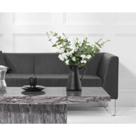 Mara Grey Marble Coffee Table - thumbnail 2