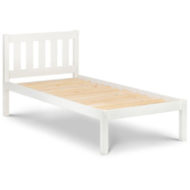 Luna Single Pine Bed - Comes in White or Dove Grey Options - thumbnail 2