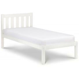 Luna Single Pine Bed - Comes in White or Dove Grey Options - thumbnail 1