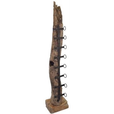 Ancient Mariner Wooden Medium Eroded Wine Rack - image 1