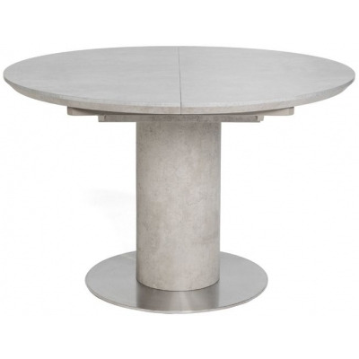Delta Concrete Round 4 Seater Extending Dining Table - image 1