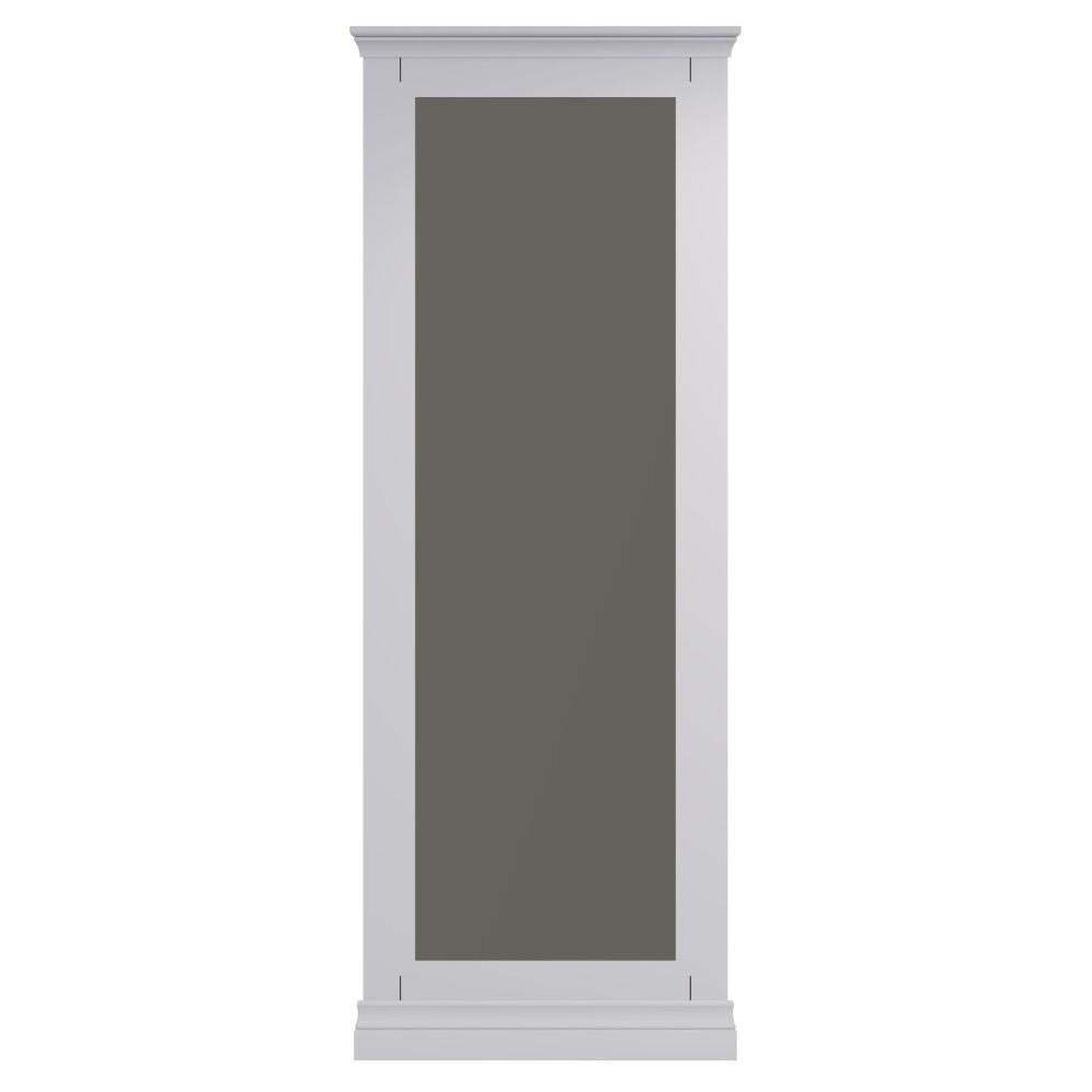 Chantilly Moonlight Grey Painted Cheval Mirror