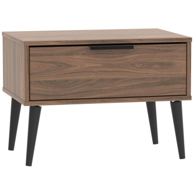 Hong Kong 1 Drawer Midi Chest with Wooden Legs - image 1