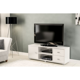 White Covent TV Unit up to 59inch - thumbnail 3