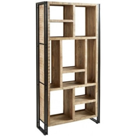 Cosmo Natural Industrial Bookcase