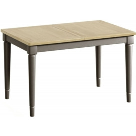 Harmony Grey Painted Pine 4-6 Seater Extending Dining Table