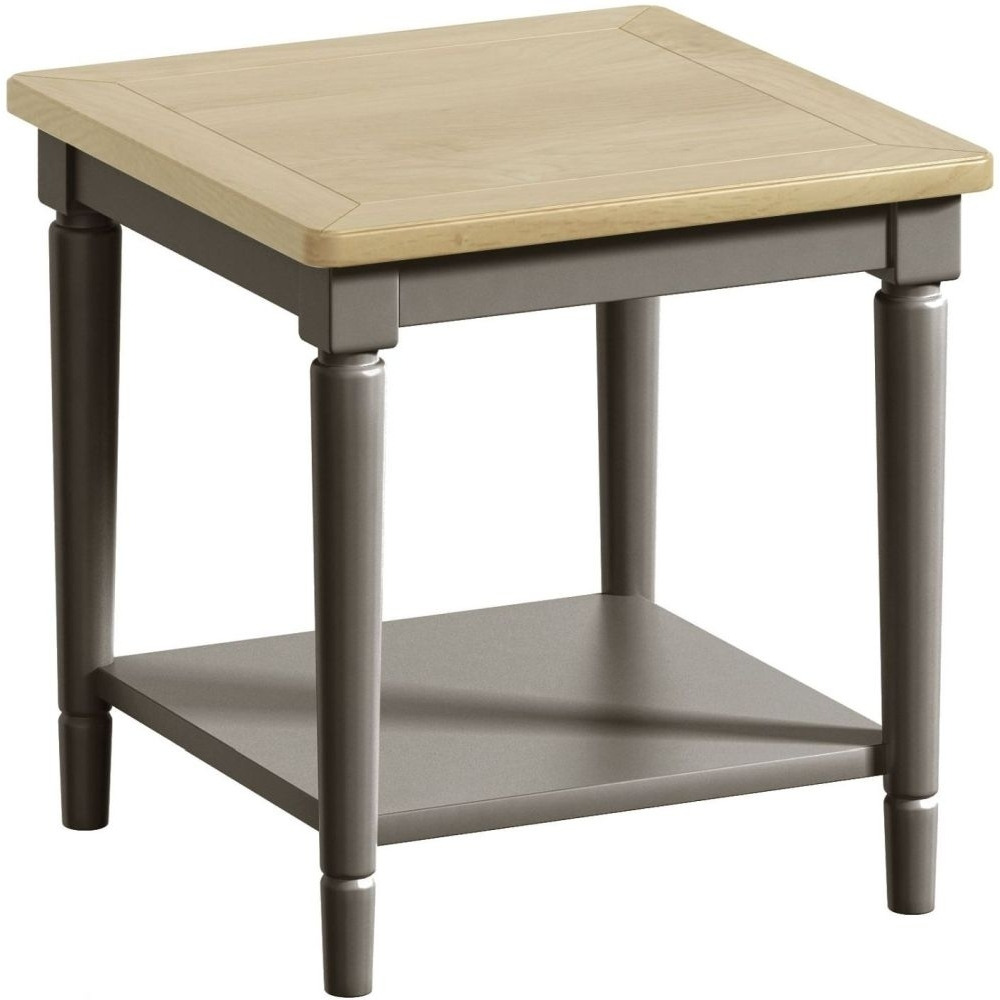 Harmony Grey Painted Lamp Table - image 1