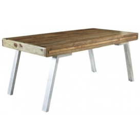 Aspen Brown Dining Table - 6 Seater