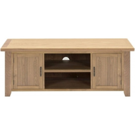 Vida Living Ramore Oak Large TV Unit - thumbnail 1