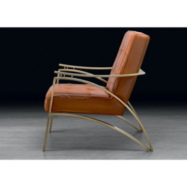 Stone International Camilla Leather Occasional Chair - thumbnail 2