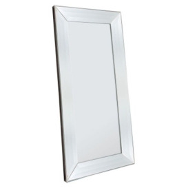 Cecilia Silver Leaner Rectangular Mirror - 91.5cm x 182.5cm