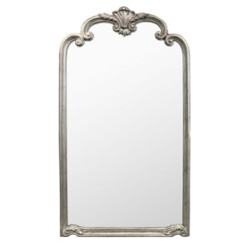 Ember Silver Leaner Arch Mirror - 104cm x 184cm