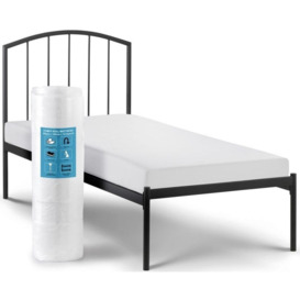 Comfy White 3ft Single Vacuum Packed Roll Mattress - thumbnail 3