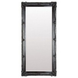 Kamila Black Leaner Rectangular Mirror - 79.5cm x 165cm