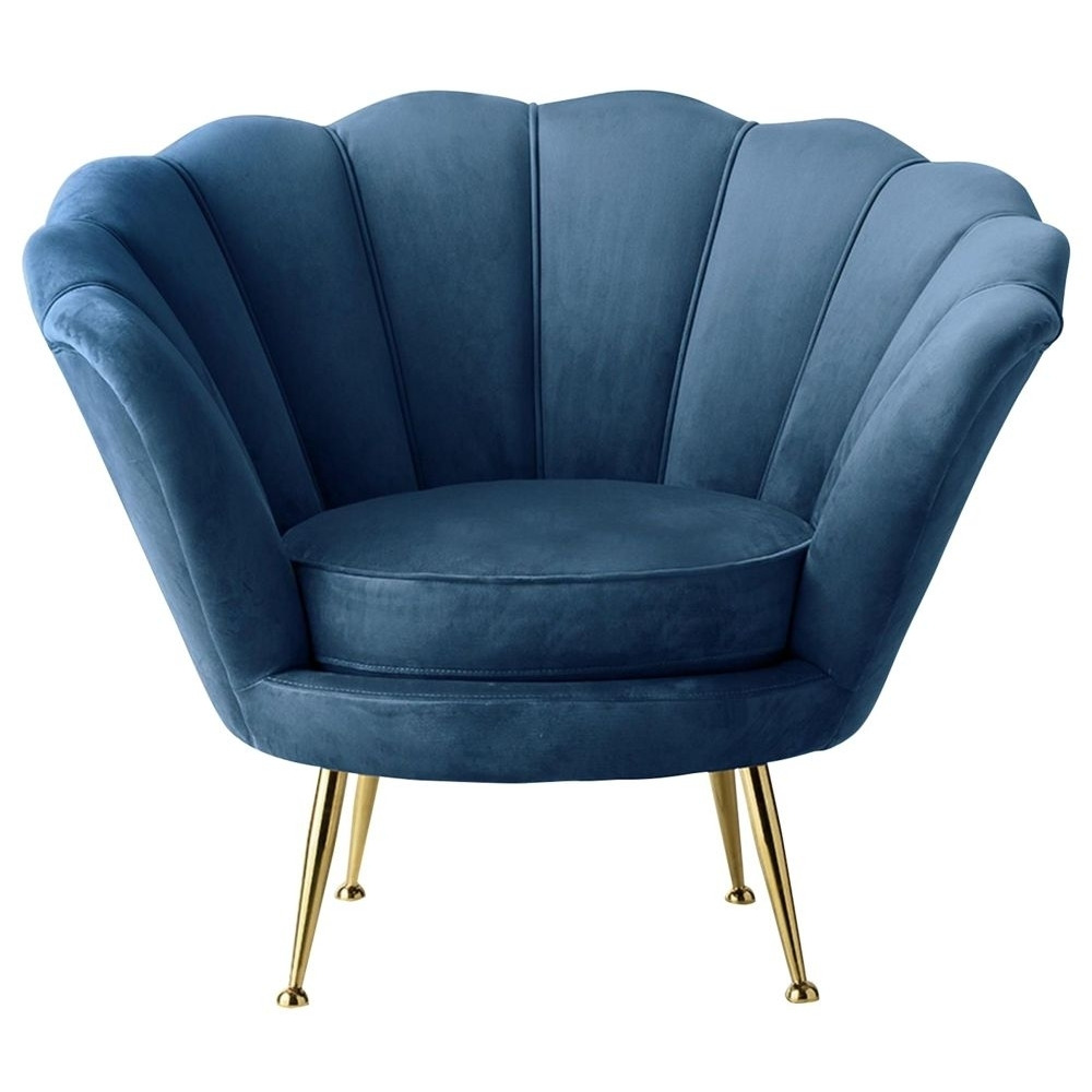 Rivello Inky Blue Armchair - image 1