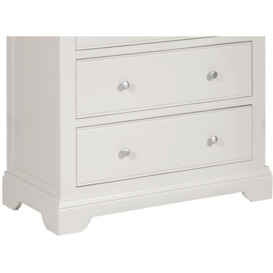 Berkeley Grey Painted 3 Drawer Chest - thumbnail 3