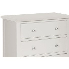 Berkeley Grey Painted 3 Drawer Chest - thumbnail 2