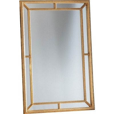 Ainsley Gold Rectangular Mirror - 121cm x 80cm - image 1
