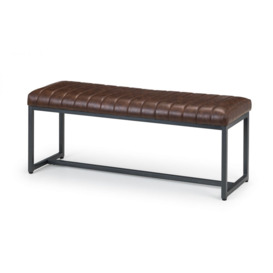 Brooklyn Leather Upholstered Dining Bench - thumbnail 2