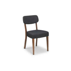 Farringdon Grey Fabric Dining Chair (Sold in Pairs) - thumbnail 2