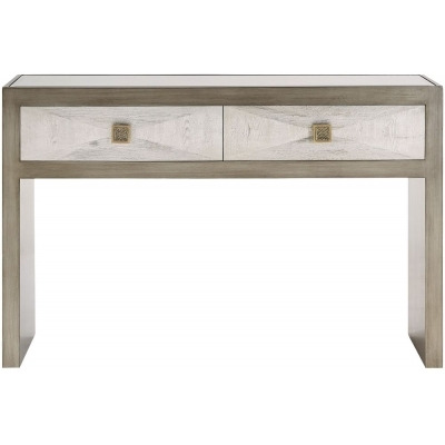 Nova Console Table with Glass Top - image 1