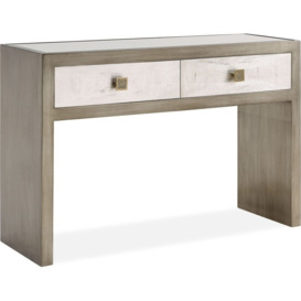 Nova Console Table with Glass Top - thumbnail 3