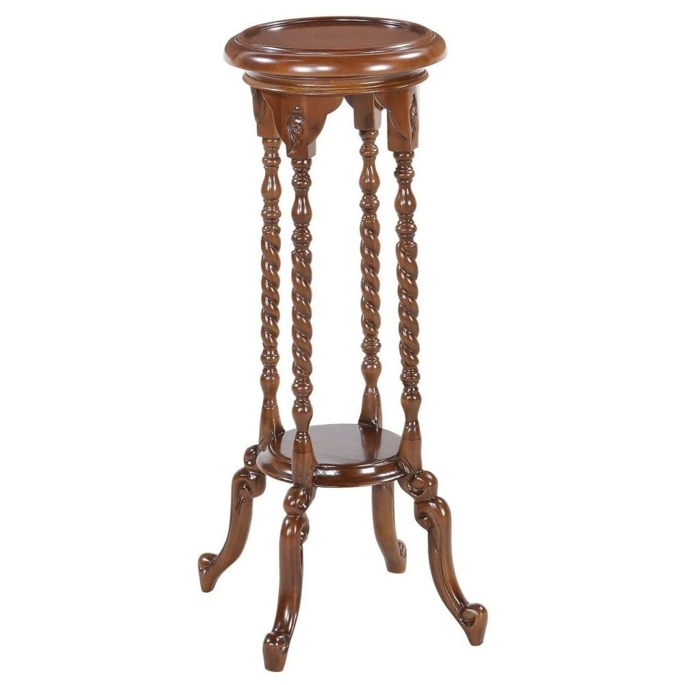 Bordeaux French Mahogany Plant Stand