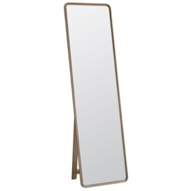 Nevada Oak Cheval Mirror - W 50cm x D 5cm x H 170cm - thumbnail 1