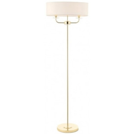 Nixon Brass Floor Lamp