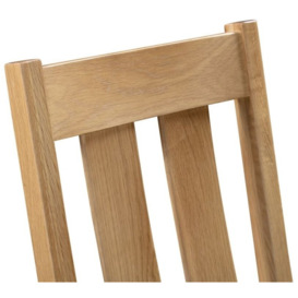 Cotswold Oak Dining Chair (Sold in Pairs) - thumbnail 2