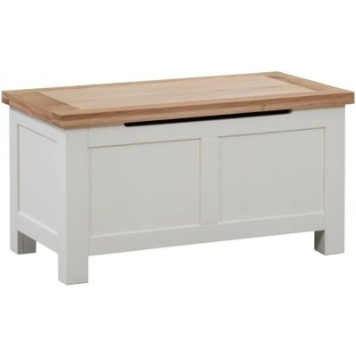 Lundy Painted Blanket Box - Comes in Ivory Painted, White Painted and Bluestar Painted Options - image 1