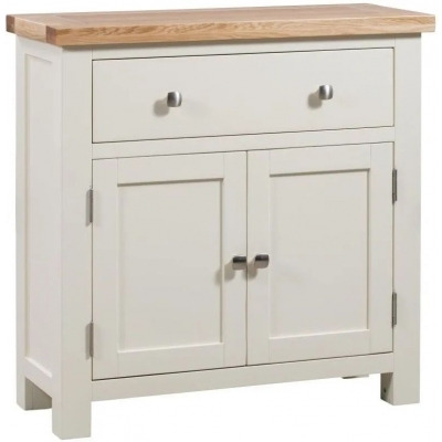 Lundy Painted Compact Sideboard - Comes in Ivory Painted, White Painted and Bluestar Painted Options - image 1