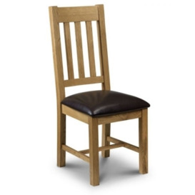 Astoria Oak Dining Chair (Sold in Pairs) - thumbnail 1