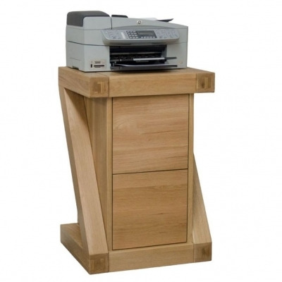 Homestyle GB Z Designer Oak Filing Cabinet - image 1